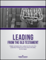 Book Cover – Leading from the Old Testament