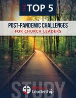 Book Cover – The Top 5 Post-Pandemic Challenges for Church Leaders