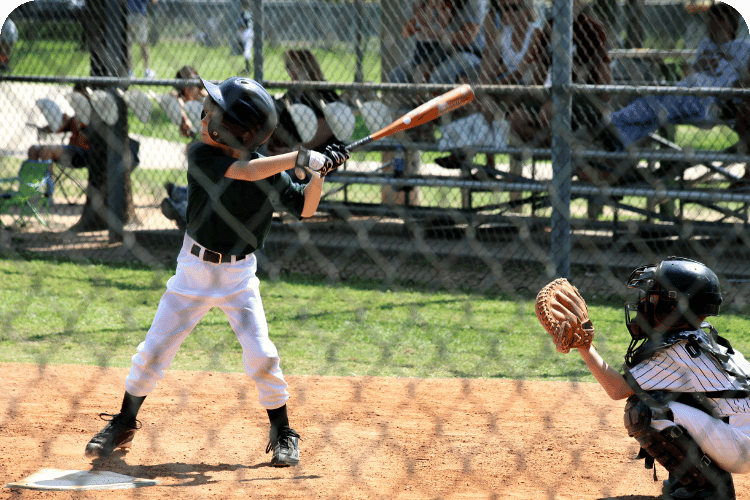 A Little League baseball game.